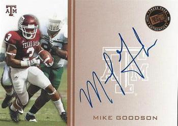 2009 Press Pass - Press Pass Signings Bronze #PPS-MG Mike Goodson Front