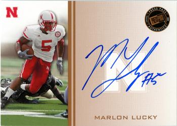 2009 Press Pass - Press Pass Signings Bronze #PPS-ML Marlon Lucky Front