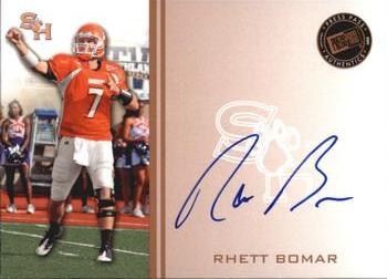 2009 Press Pass - Press Pass Signings Bronze #PPS-RB Rhett Bomar Front