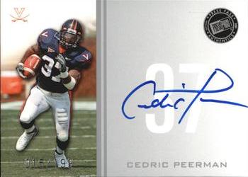 2009 Press Pass - Press Pass Signings Silver #PPS-CP Cedric Peerman Front