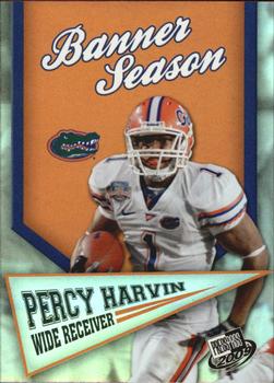 2009 Press Pass - Banner Season #BS-7 Percy Harvin Front