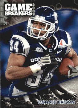 2009 Press Pass - Game Breakers #GB14 Donald Brown Front
