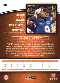 2009 Press Pass - Reflectors #30 Louis Murphy Back