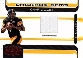 2006 Donruss Gridiron Gear #214 Omar Jacobs Front