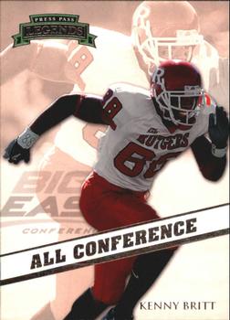 2009 Press Pass Legends - All Conference #AC-16 Kenny Britt Front