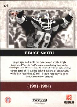 2009 Press Pass Legends - Bronze #64 Bruce Smith Back
