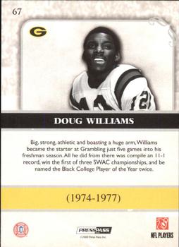2009 Press Pass Legends - Bronze #67 Doug Williams Back