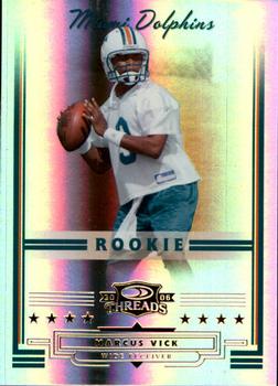 2006 Donruss Threads #216 Marcus Vick Front