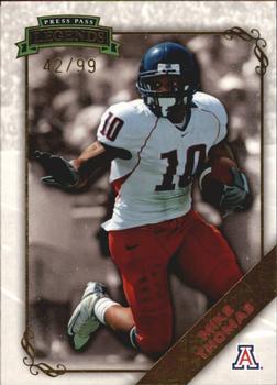 2009 Press Pass Legends - Gold #2 Mike Thomas Front