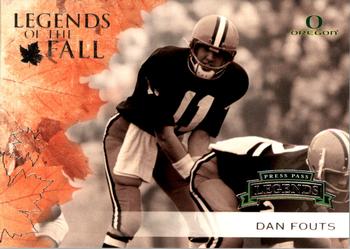 2009 Press Pass Legends - Legends of the Fall #LF-12 Dan Fouts Front