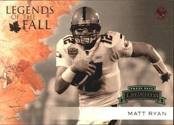 2009 Press Pass Legends - Legends of the Fall #LF-18 Matt Ryan Front