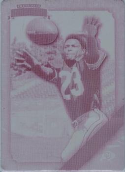 2009 Press Pass Legends - Printing Plates Magenta #63 Cliff Branch Front