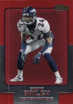 2006 Finest #10 Champ Bailey Front