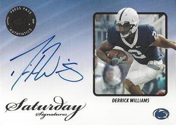 2009 Press Pass Legends - Saturday Signatures #SS-DW Derrick Williams Front