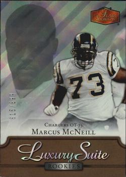 2006 Flair Showcase #137 Marcus McNeill Front