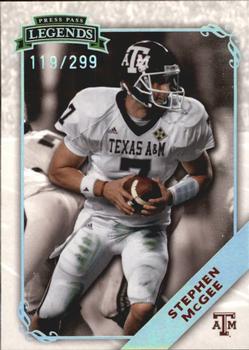 2009 Press Pass Legends - Silver Holofoil #48 Stephen McGee Front