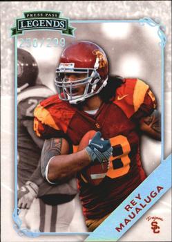 2009 Press Pass Legends - Silver Holofoil #52 Rey Maualuga Front