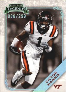 2009 Press Pass Legends - Silver Holofoil #56 Victor Harris Front