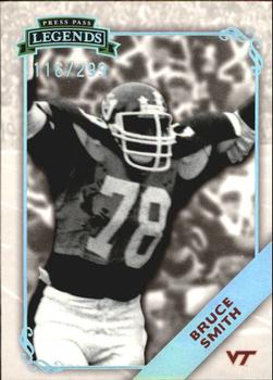 2009 Press Pass Legends - Silver Holofoil #64 Bruce Smith Front