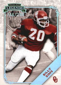 2009 Press Pass Legends - Silver Holofoil #84 Billy Sims Front