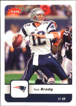 2006 Fleer #57 Tom Brady Front