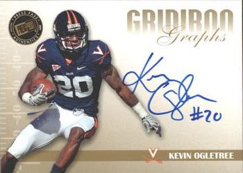 2009 Press Pass SE - Gridiron Graphs Gold #GG-KO Kevin Ogletree Front