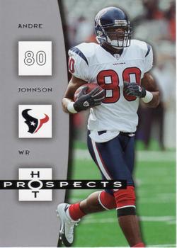 2006 Fleer Hot Prospects #40 Andre Johnson Front