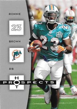 2006 Fleer Hot Prospects #52 Ronnie Brown Front