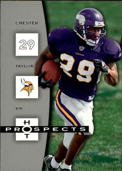 2006 Fleer Hot Prospects #55 Chester Taylor Front
