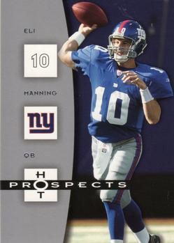 2006 Fleer Hot Prospects #64 Eli Manning Front