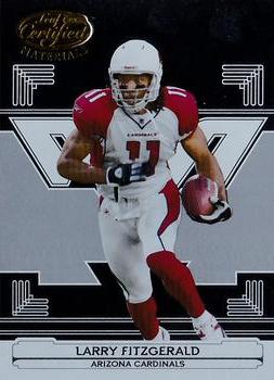 2006 Leaf Certified Materials #4 Larry Fitzgerald Front
