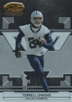 2006 Leaf Certified Materials #40 Terrell Owens Front