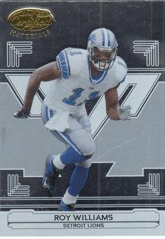 2006 Leaf Certified Materials #51 Roy Williams Front