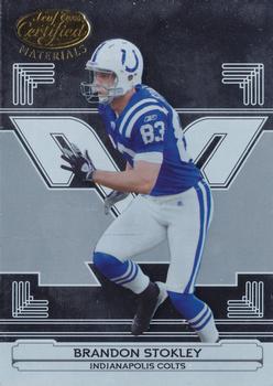 2006 Leaf Certified Materials #65 Brandon Stokley Front