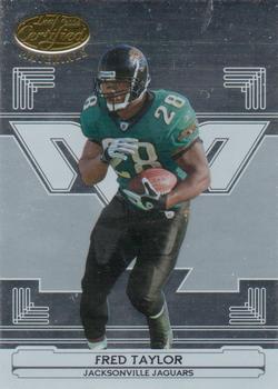 2006 Leaf Certified Materials #67 Fred Taylor Front