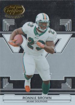 2006 Leaf Certified Materials #78 Ronnie Brown Front