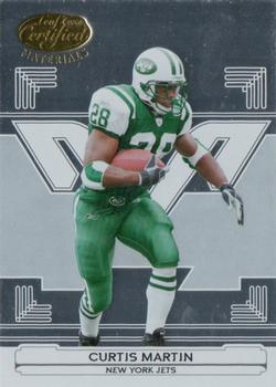 2006 Leaf Certified Materials #101 Curtis Martin Front