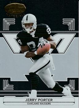 2006 Leaf Certified Materials #104 Jerry Porter Front