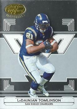 2006 Leaf Certified Materials #122 LaDainian Tomlinson Front