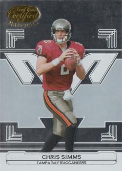 2006 Leaf Certified Materials #138 Chris Simms Front