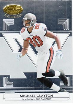 2006 Leaf Certified Materials #140 Michael Clayton Front