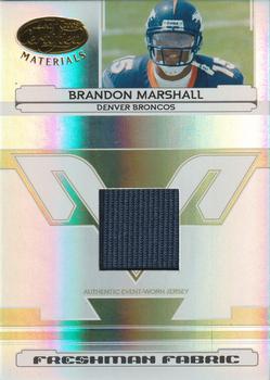 2006 Leaf Certified Materials #217 Brandon Marshall Front