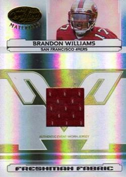 2006 Leaf Certified Materials #214 Brandon Williams Front