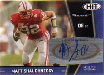 2009 SAGE HIT - Autographs #A29 Matt Shaughnessy Front