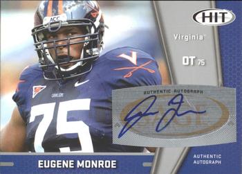 2009 SAGE HIT - Autographs Silver #A3 Eugene Monroe Front