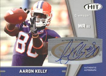2009 SAGE HIT - Autographs Silver #A20 Aaron Kelly Front