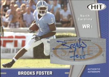 2009 SAGE HIT - Autographs Silver #A81 Brooks Foster Front