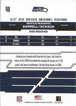 2006 Leaf Rookies & Stars #90 Darrell Jackson Back