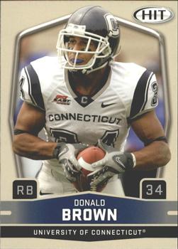 2009 SAGE HIT - Glossy #34 Donald Brown Front