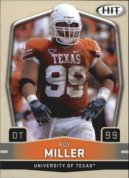 2009 SAGE HIT - Glossy #36 Roy Miller Front